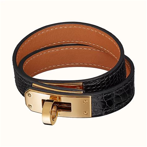 bracelet cuir hermes double tour|Hermes kelly double tour bracelet.